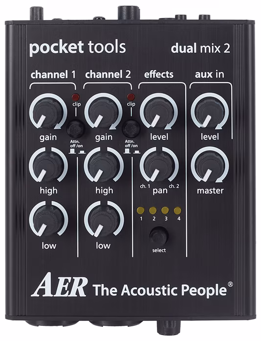 Aer Dual mix 2 - Przedwzmacniacz gitarowy