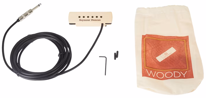 Seymour Duncan Woody XL Hum Cancelling Maple - Przetwornik do gitary akustycznej 