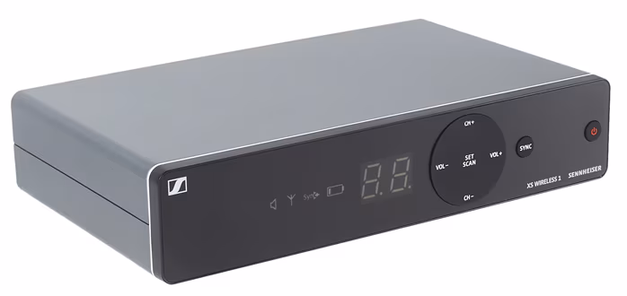 Sennheiser XSw 1-ME2 B - Zestaw bezprzewodowy z mikrofonem krawatowym