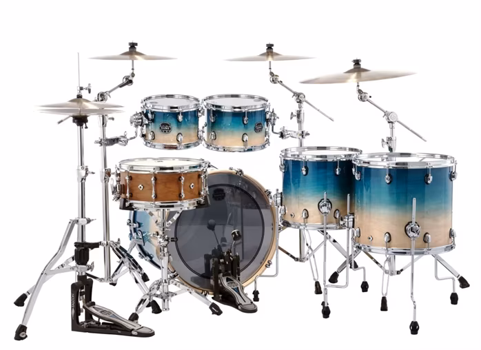 Mapex Saturn Aqua Fade Rock Set II - Zestaw perkusyjny