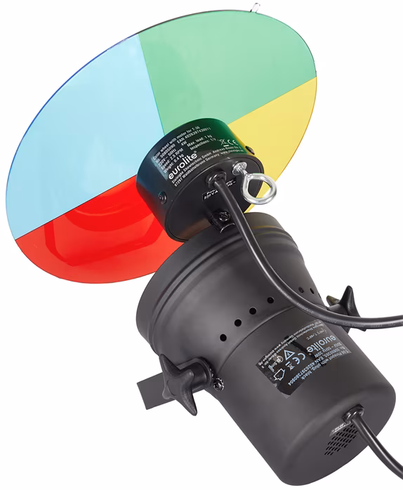 Eurolite Mirrorball 30 cm Set with Pinspot and Motor - Kula lustrzana
