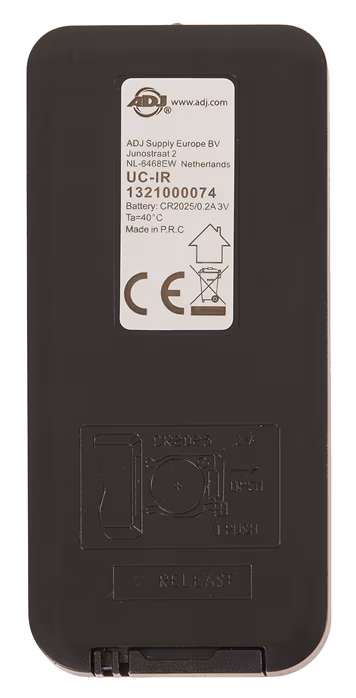 ADJ UC-IR - Pilot zdalnego sterowania