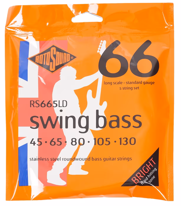 Rotosound RS665LD - Struny do pięciostrunowej gitary basowej