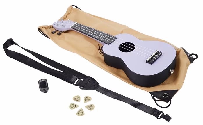 Ortega K2-LAF - Zestaw ukulele