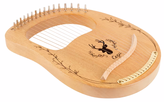Cega Lyre Harp 16 Strings Natural (rozpakowane) - Lirka