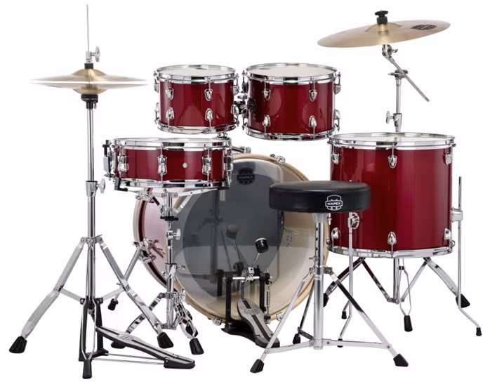 Mapex Venus Crimson Red Sparkle Fusion Kit - Zestaw perkusyjny