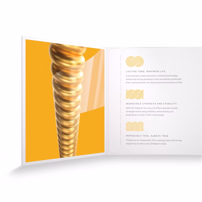 D'Addario XSABR1256 - Metalowe struny do gitary akustycznej