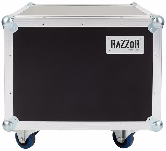 Razzor Cases 8U rack 400 wheels - Rack case