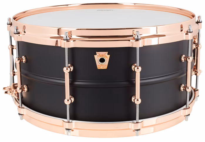 Ludwig 14" x 6,5" Hot Rod Black Beauty LB427TDC - Werbel