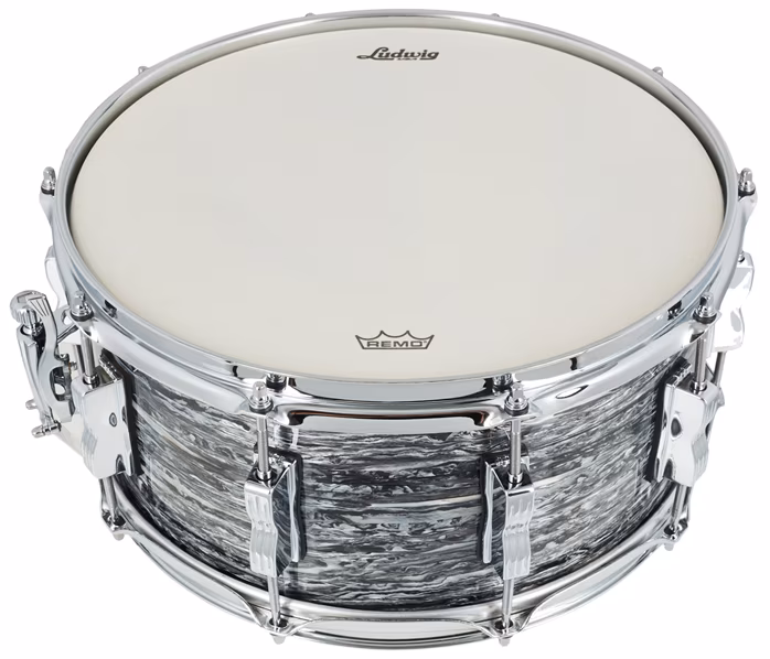 Ludwig 14" x 6,5" Classic Maple Vintage Black Oyster Pearl  - Werbel