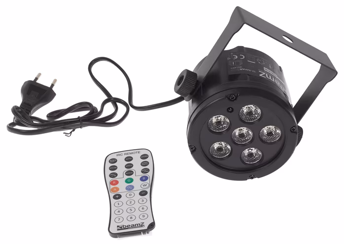 BeamZ SlimPar30 CW/WW/UV - Reflektor PAR LED