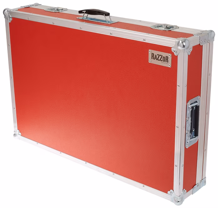 Razzor Cases Pedalboard 750x480 RED - Pedalboard