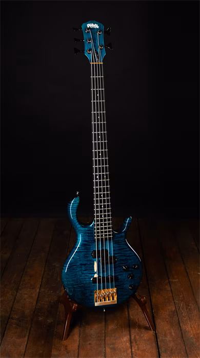 Pedulla Signature MVP-5 Blue - Elektryczna gitara basowa