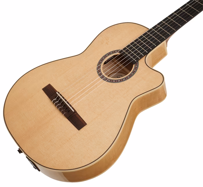 Godin Arena Flame Maple CW Dual Source EQ - Elektroakustyczna gitara klasyczna