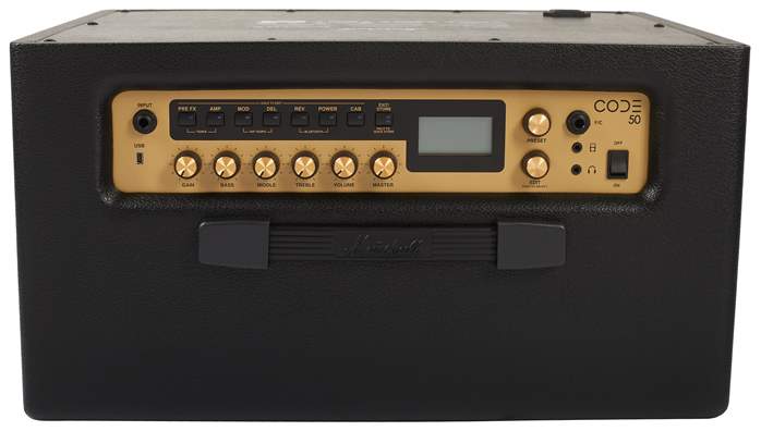 Marshall CODE 50 - Combo gitarowe modellingowe
