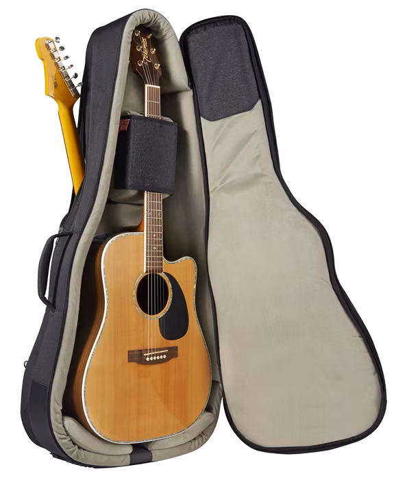Music Area TANG30 Double Acoustic + Electric Guitar Case - Pokrowiec na dwie gitary