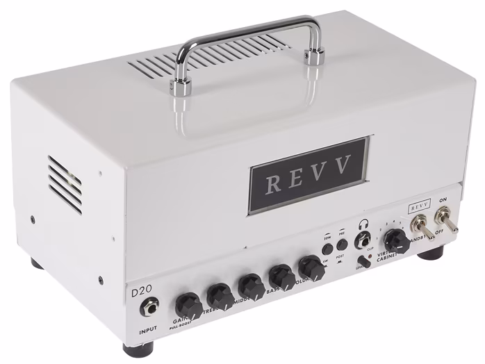 Revv D20 White - Wzmacniacz lampowy gitarowy