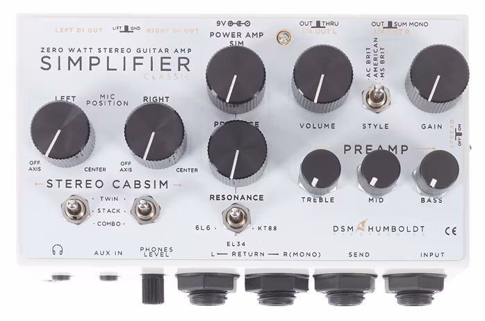 DSM & Humboldt Electronics Simplifier Classic - Przedwzmacniacz gitarowy
