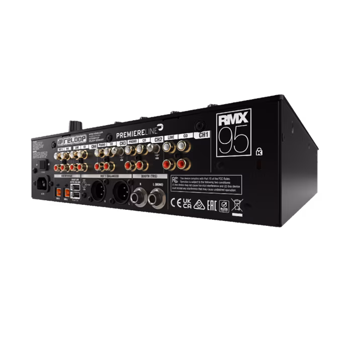 Reloop RMX-95 - Cyfrowa konsoleta mikserska