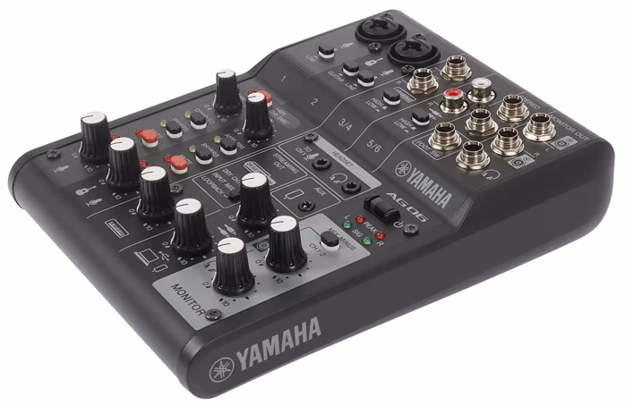 Yamaha AG06 MK2 - Analogowa konsoleta mikserska