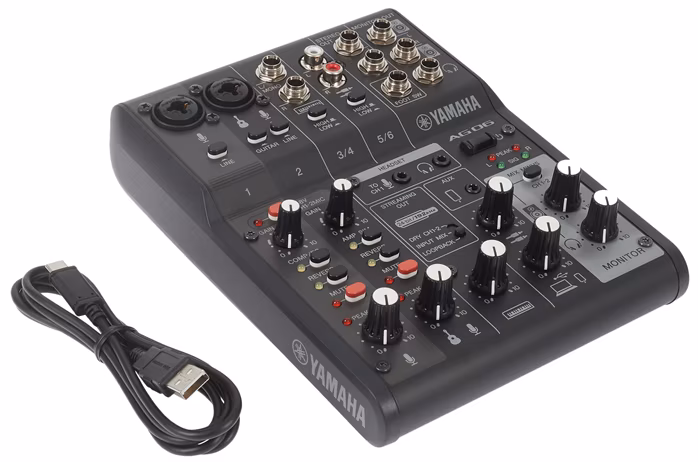 Yamaha AG06 MK2 - Analogowa konsoleta mikserska