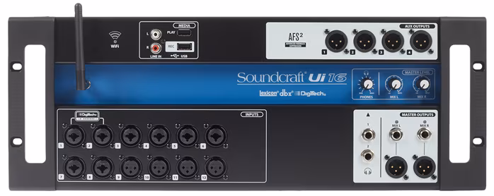 Soundcraft Ui16 - Konsoleta mikserska ze zdalnym sterowaniem