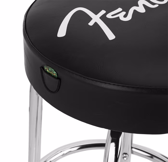 Fender 30" Spaghetti Logo Pick Holder Barstool - Krzesło barowe