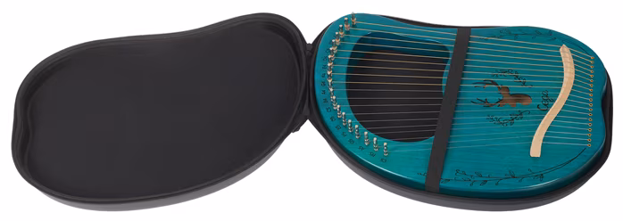 Cega Lyre Harp 19 Strings Blue - Lirka