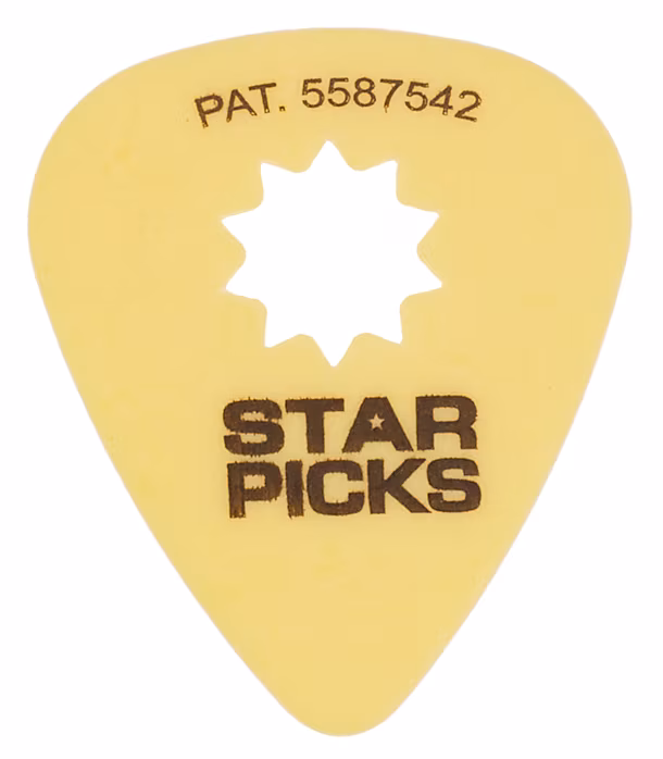 Star Picks 0.73 mm Yellow - Kostki