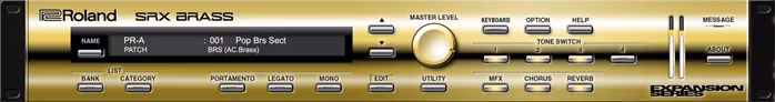 Roland SRX BRASS Key - Oprogramowanie