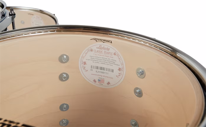 Ludwig Classic Maple Mod Vintage Black Oyster - Zestaw perkusyjny