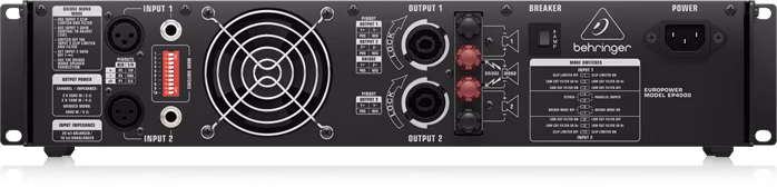 Behringer EP4000 (rozpakowane) - Końcówka mocy