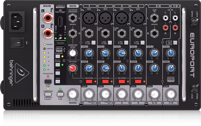 Behringer EPS500MP3 - System nagłośnieniowy