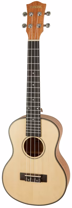 Cascha HH 2154 Tenor Spruce Ukulele Set - Ukulele akustyczne