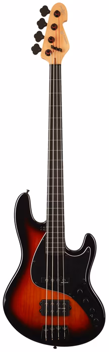 Sandberg California II TM4 HG 3TS EBF FLL - Elektryczna gitara basowa bezprogowa