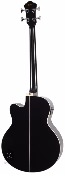 Ibanez AEB8E Black - Elektroakustyczna gitara basowa