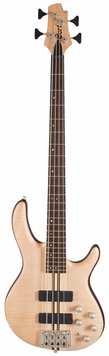 Cort A4 Plus FMMH OPN - Elektryczna gitara basowa