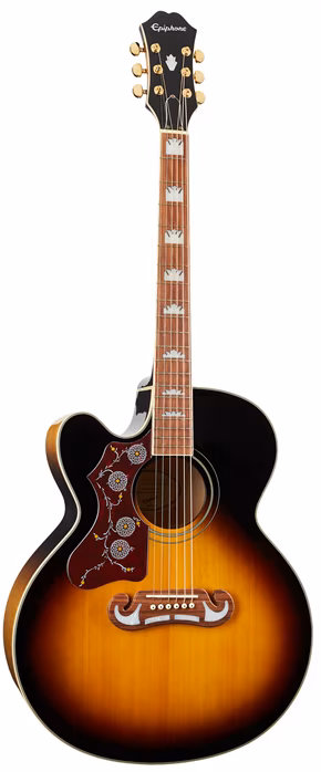 Epiphone J-200EC Studio LH VS - Leworęczna gitara elektroakustyczna