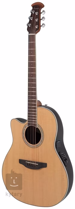 Ovation Celebrity CS Standard Mid Cutaway Natural - Leworęczna gitara elektroakustyczna