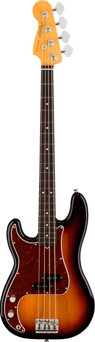 Fender American Professional II Precision Bass LH RW 3TSB - Leworęczna elektryczna gitara basowa