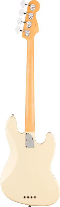 Fender American Professional II Jazz Bass LH RW OWT - Leworęczna elektryczna gitara basowa