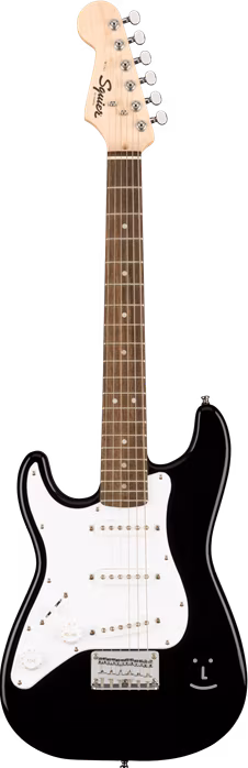 Fender Squier Mini Stratocaster LH LR LBK - Leworęczna dziecięca gitara elektryczna