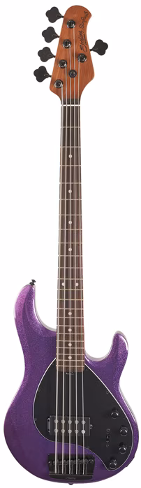 Sterling by Music Man StingRay 5 Purple Sparkle - Elektryczna gitara basowa