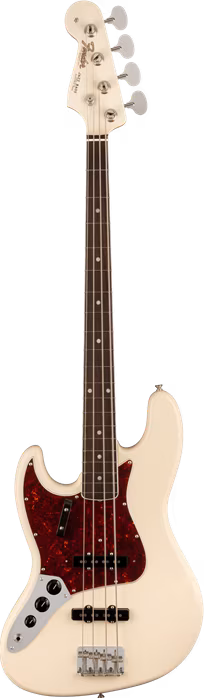 Fender American Vintage II 1966 Olympic White - Leworęczna elektryczna gitara basowa