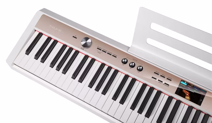 Nux NPK-20 WH - Przenośne cyfrowe pianino sceniczne