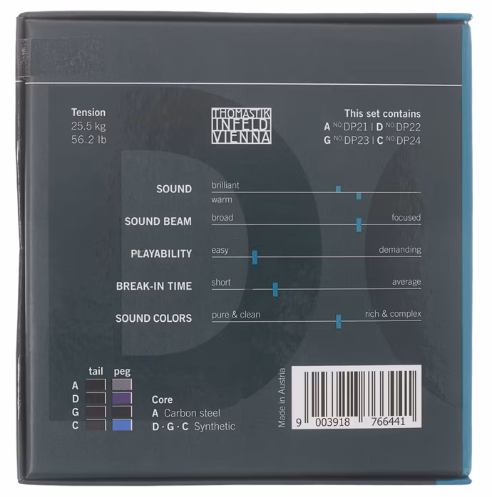Thomastik Dominant PRO Viola SET (DP200) - Struny do altówki