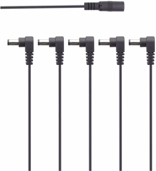 Valeton DC Power Cable 5-Plug - Kabel zasilający