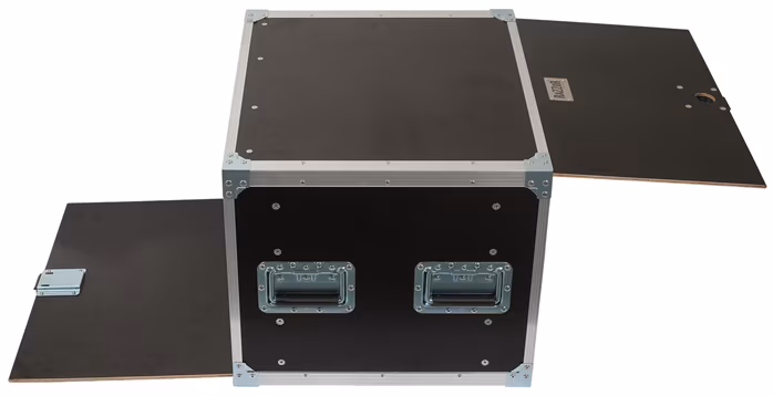 Razzor Cases 8U sliding door rack 380 with suspension - Rack case