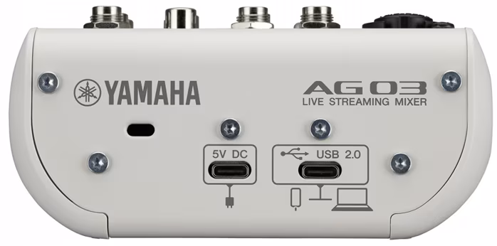 Yamaha AG03 MK2 White - Analogowa konsoleta mikserska