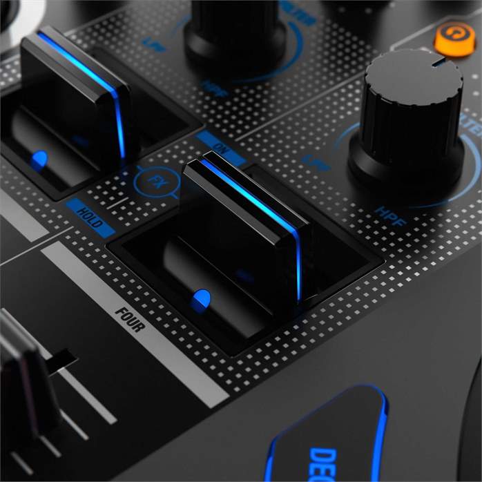 Reloop Mixon 8 Pro - Kontroler DJ-ski z kartą dźwiękową